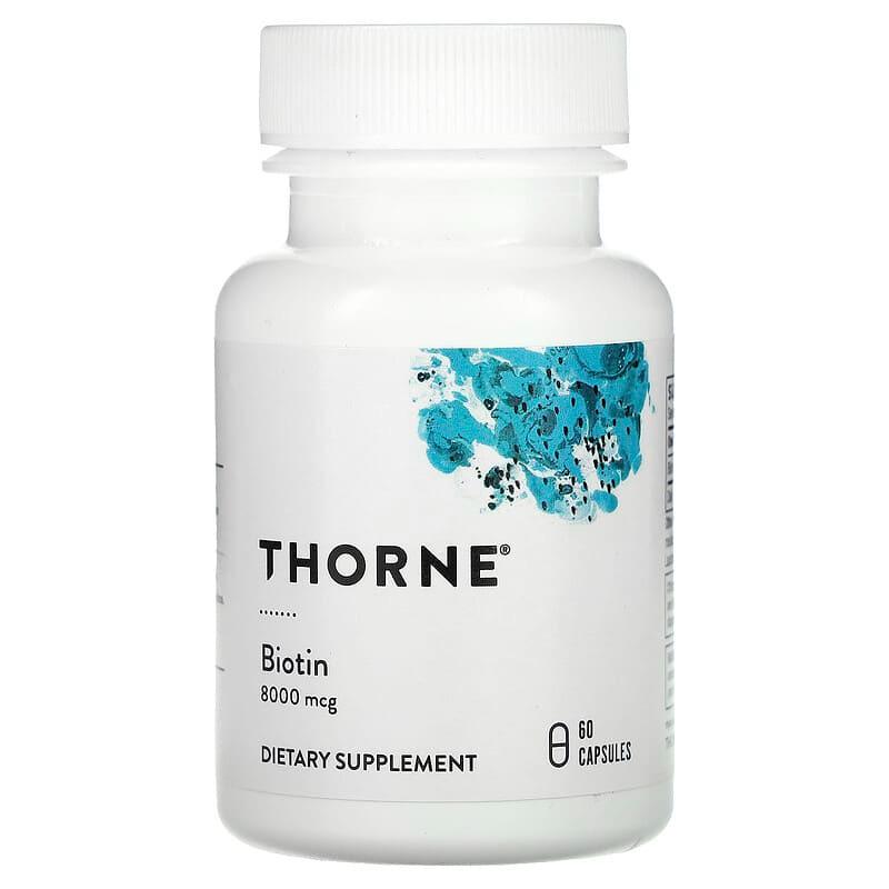 Біотин Thorne Research Biotin 60 капс. 8000 мкг