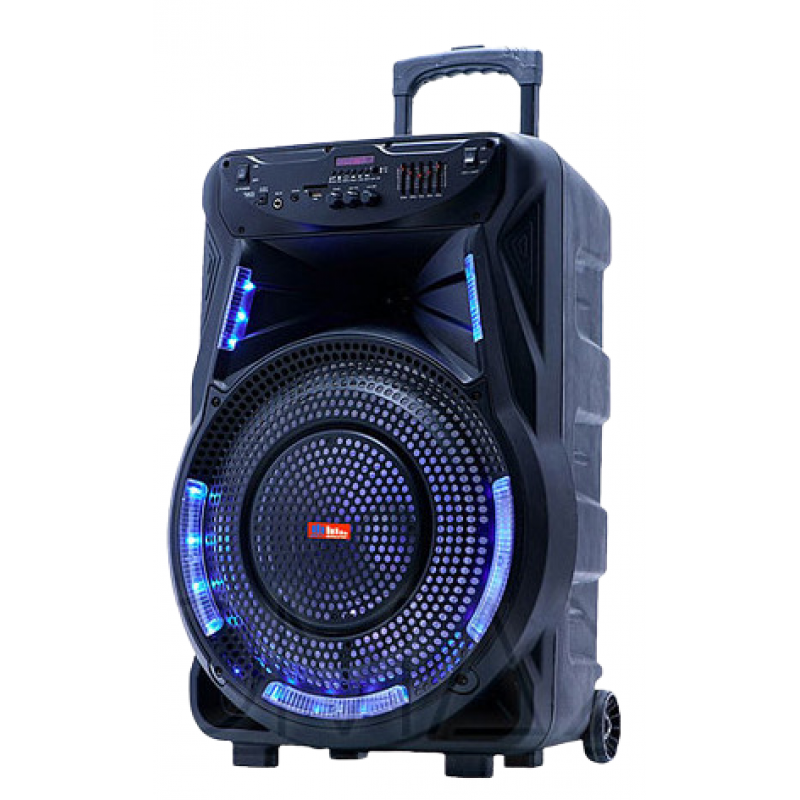 Колонка аккумуляторная Sky Sound-7474 15" с микрофоном 180W USB/FM/Bluetooth/TWS