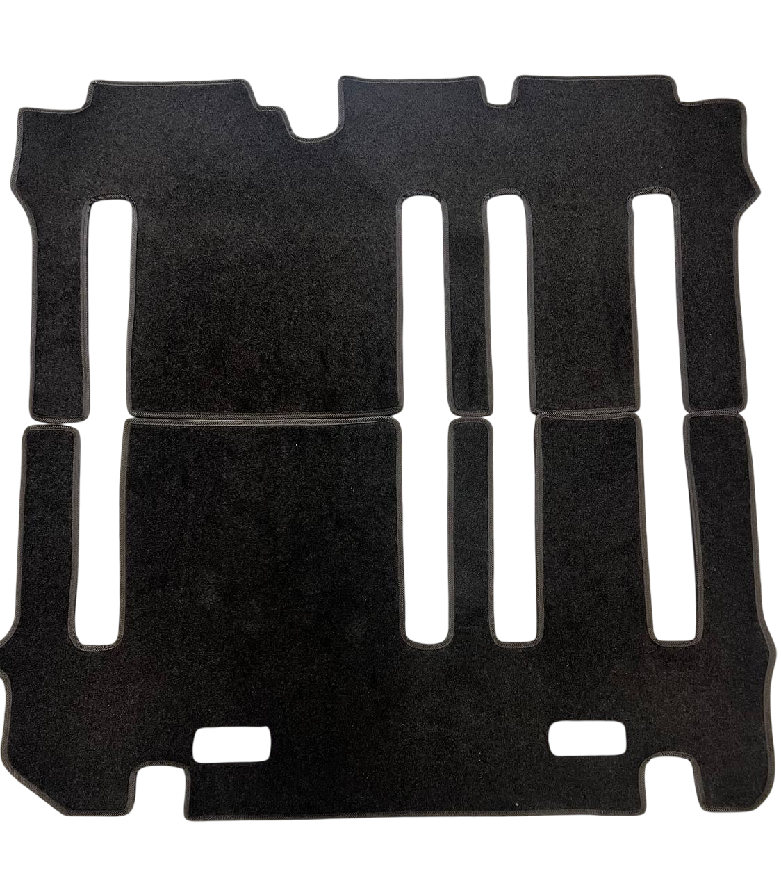 Килимки в салон ворсові для Hyundai H1 Х1 2007- 2-й ряд 5 шт. Чорний (27327285)