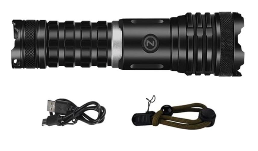 Фонарь карманный аккумуляторный RB-267 с zoom P99 18650 Type-C (1989074399)