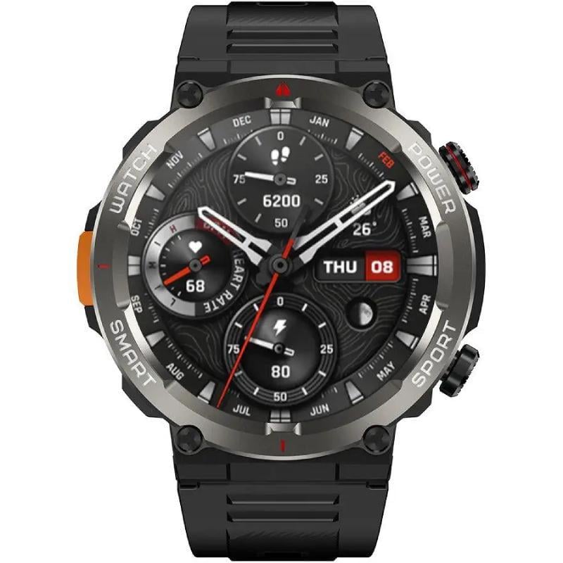Смарт-часы Blackview W50 Pro BT5.2 1.45" 960 mAh Black (6931548319351)