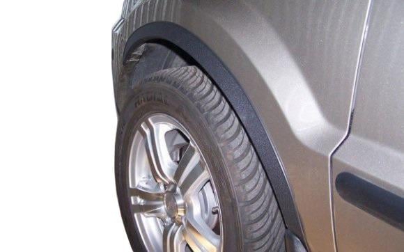 Накладки на арки Max chrome для Ford Fusion 2002-2009 гг. нержавеющая сталь Хром