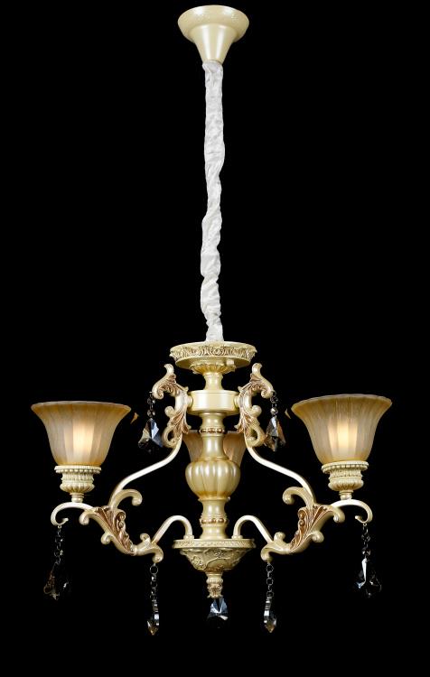 Люстра с плафонами Ray L6802/3 YL (IR006740)