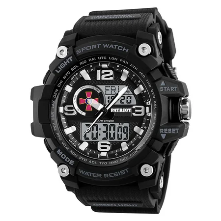 Наручные часы Patriot 012BKSU ВСУ с коробкой Черный