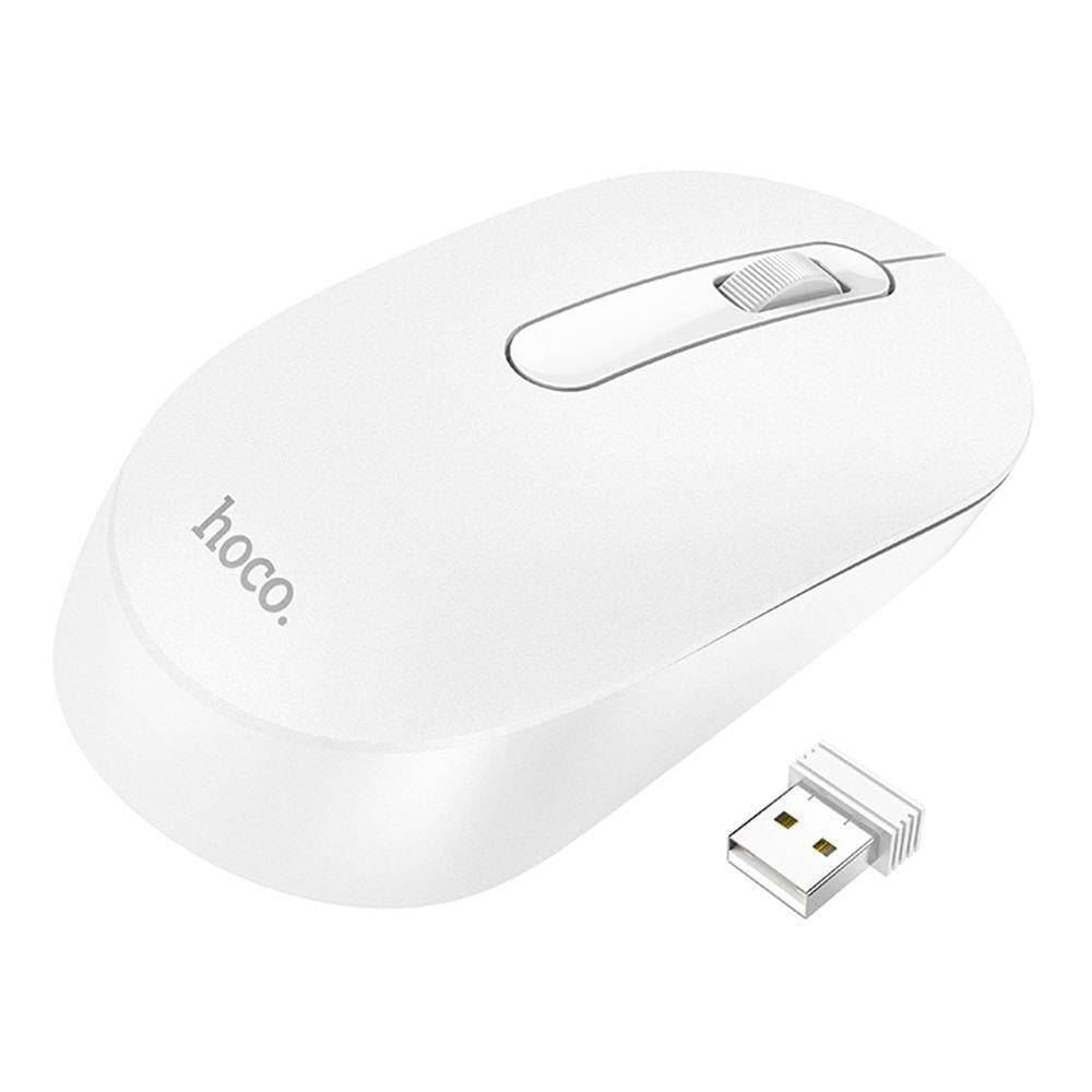 Комп'ютерна мишка бездротова Hoco GM14 Білий (3008472418)