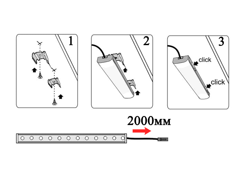 Светильник светодиодный накладной LEDUA USB с проводом 5V 8W 6500К 1000 мм (25232283) - фото 6 Светильник светодиодный накладной LEDUA USB с проводом 5V 8W 6500К 1000 мм (25232283) - фото 6