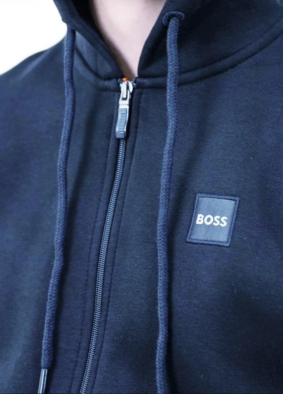 Костюм мужской Hugo Boss HB-20000 утепленный спортивный 4XL Navy/Blue - фото 9