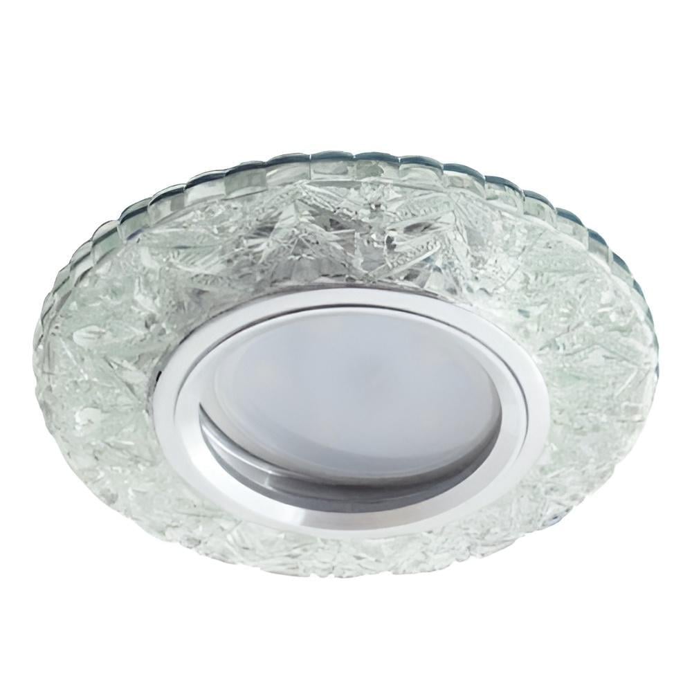 Светильник точечный Lemanso ST6314 MR16 с подсветкой 3W RGB Прозрачный (12399)