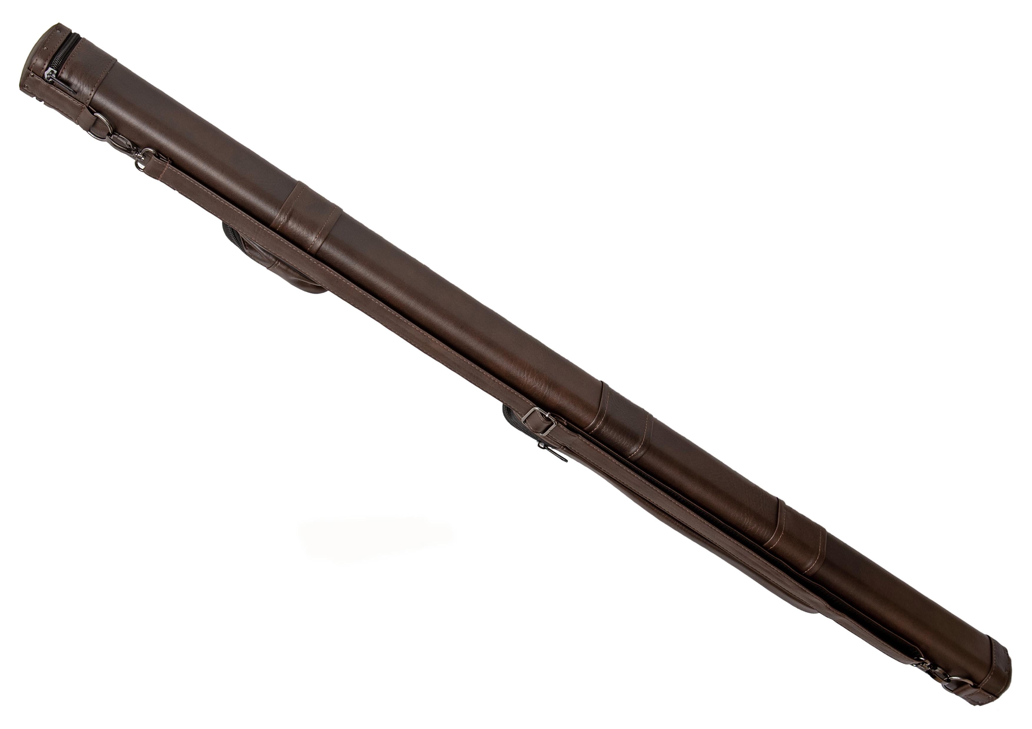 Тубус для 2-х составляющего кия TT-Billiard Brown снукер 115 см (4355)