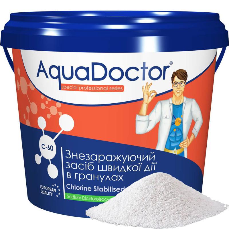 Хлор шоковый Aquadoctor C60 5 кг гранулы