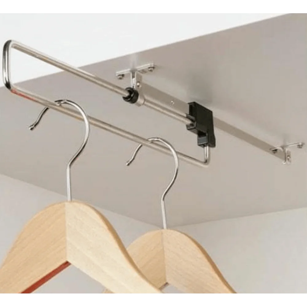 Мікроліфт висувний для гардеробних шаф Sigma 250 мм металевий (PV1137) - фото 3 Мікроліфт висувний для гардеробних шаф Sigma 250 мм металевий (PV1137) - фото 3