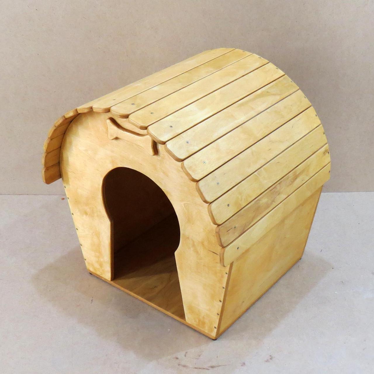Будка для собаки з дерева Моглені Ваніль (БДК-002002) - фото 3
