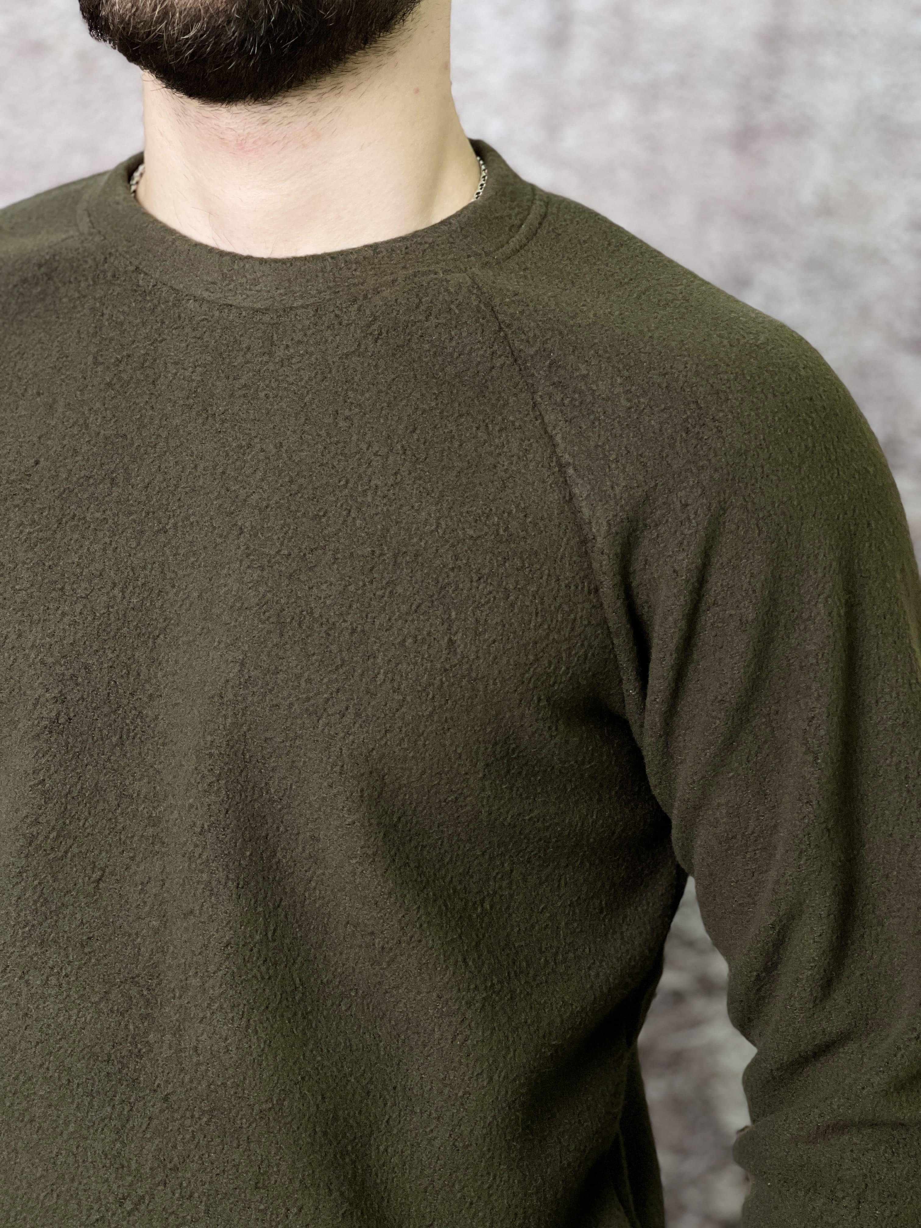 Свитшот мужской флисовый Intruder Хаки (1589543615/L) - фото 3 Свитшот мужской флисовый Intruder Хаки (1589543615/L) - фото 3