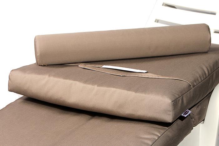 Матрас для шезлонга Ost-Fran Confort Серо-бежевый (2880) - фото 2 Матрас для шезлонга Ost-Fran Confort Серо-бежевый (2880) - фото 2