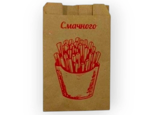 Пищевые пакеты пакет-саше для картофеля фри 90x50x150 мм 2000 шт. (506621)