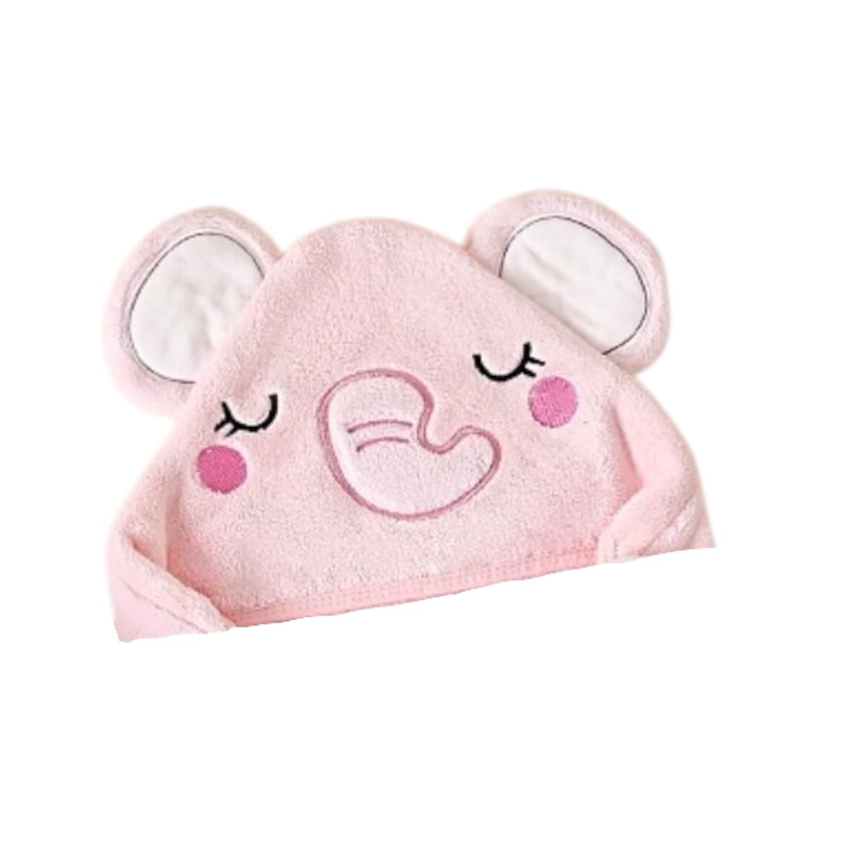 Полотенце-уголок мягкое Koloco детское с капюшоном банное (42361) - фото 1 Полотенце-уголок мягкое Koloco детское с капюшоном банное (42361) - фото 1