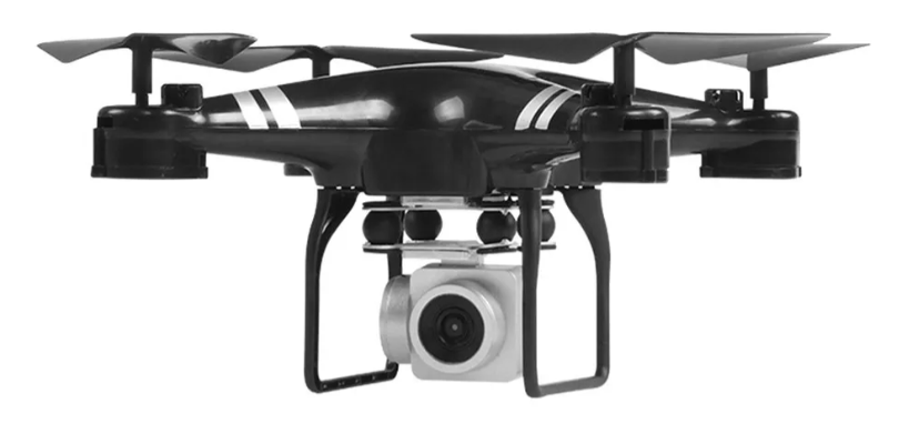 Квадрокоптер CK-23 с wifi камерой с подсветкой Черный (2700145741)