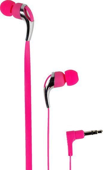 Навушники без мікрофону Vivanco Neon Buds Pink (37306) Навушники без мікрофону Vivanco Neon Buds Pink (37306)