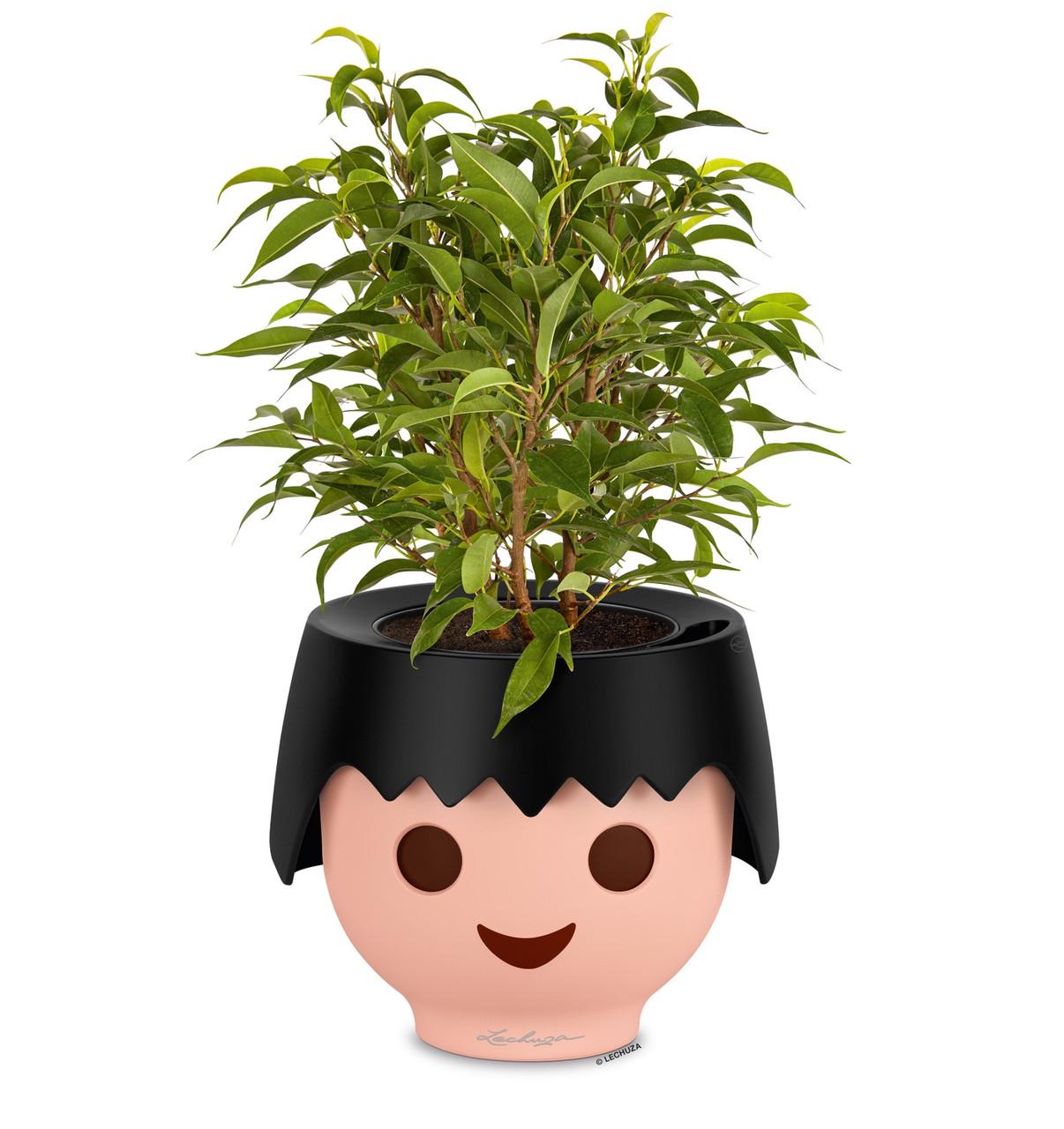 Вазон детский Lechuza OJO Черный (A-014726)