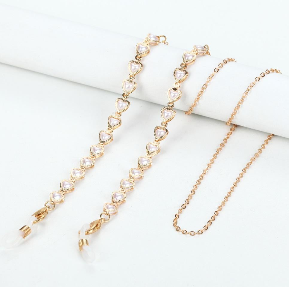 Ланцюжок для окулярів White stones 2 10274 75 см (4548212) Ланцюжок для окулярів White stones 2 10274 75 см (4548212)