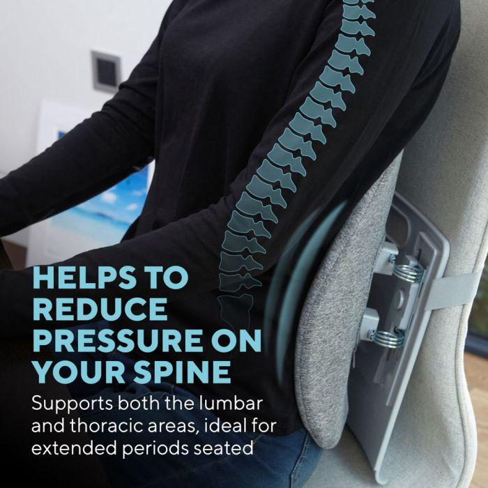 Поддержка спины с подогревом Back Support Cushion Heat - фото 20