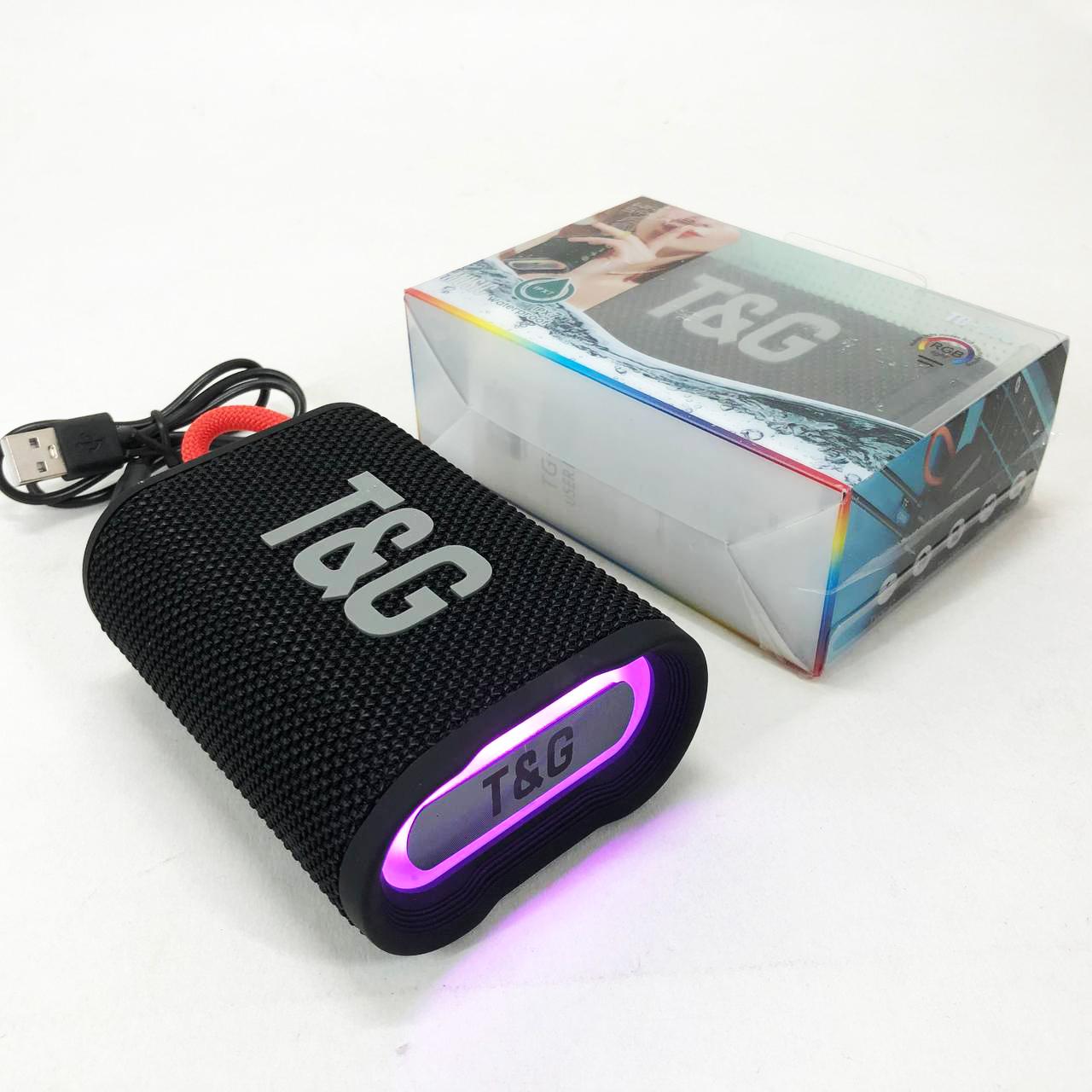 Колонка Bluetooth TG396 Чорний (13348624)