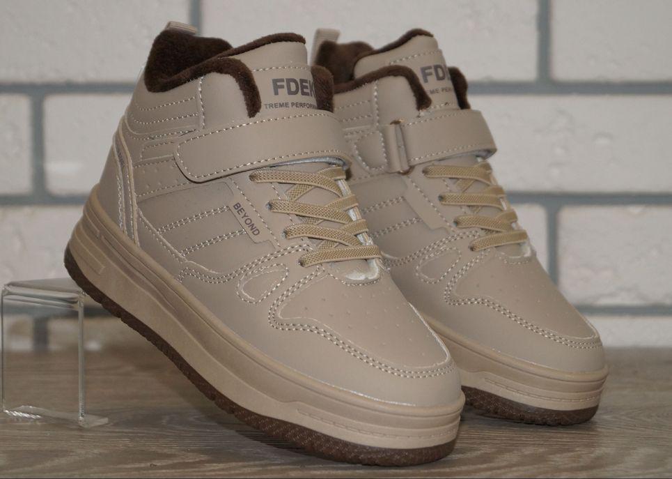 Хайтопи зимові дитячі BBT kids р. 33 21 см Бежевий (31575-33) - фото 6 Хайтопи зимові дитячі BBT kids р. 33 21 см Бежевий (31575-33) - фото 6