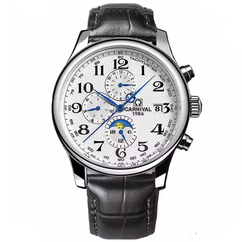 Годинник чоловічий механічний Carnival Masters (18208)