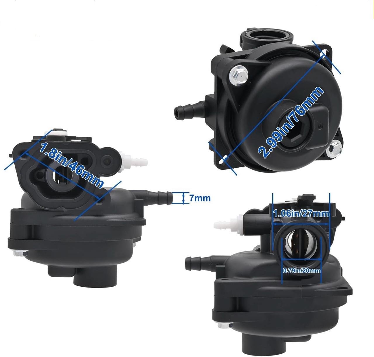 Карбюратор бензокоси для Briggs&Stratton 799583 590556 591979 595656 300E 450E 500E - фото 2 Карбюратор бензокоси для Briggs&Stratton 799583 590556 591979 595656 300E 450E 500E - фото 2