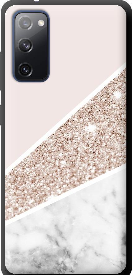 Чехол на Samsung Galaxy S20 FE G780F Пастельный мрамор (4342b-2075-42517)