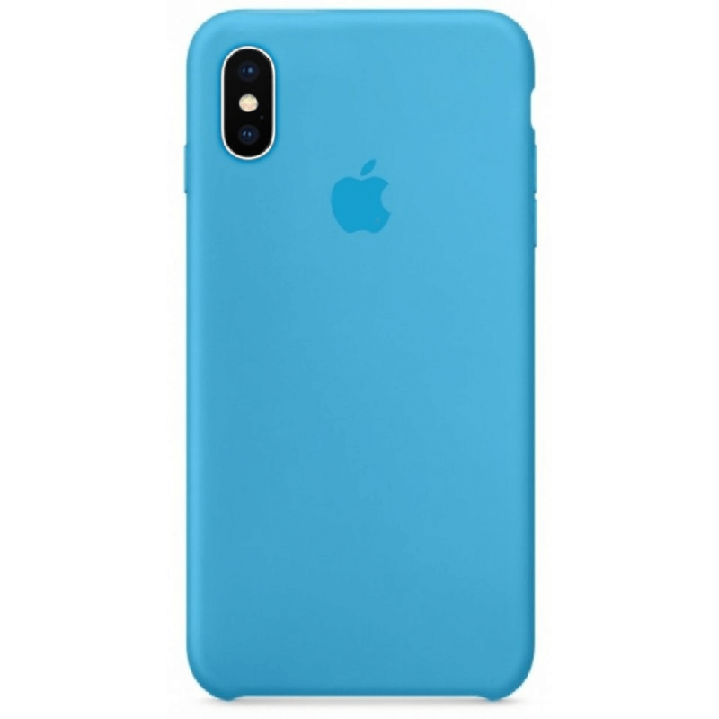 Чохол GoVern Silicone Case для Apple iPhone XS Max Blue