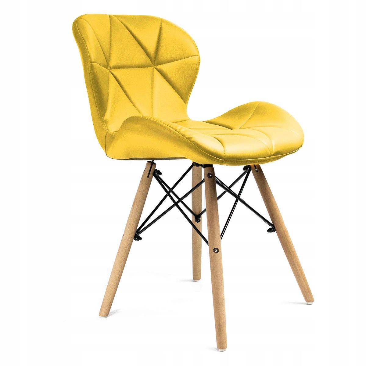 Кресло JUMI Scandinavian Design Yellow