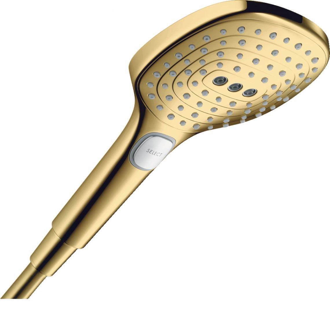 Лейка для душа Hansgrohe Raindance Select E 3jet 120 мм Золотой (26520990)