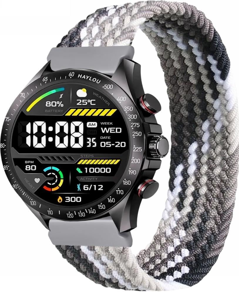 Ремешок Solo Loop Multi для Hyundai Solar Pro LS18 145 мм Black Silver (40866-03) Ремешок Solo Loop Multi для Hyundai Solar Pro LS18 145 мм Black Silver (40866-03)
