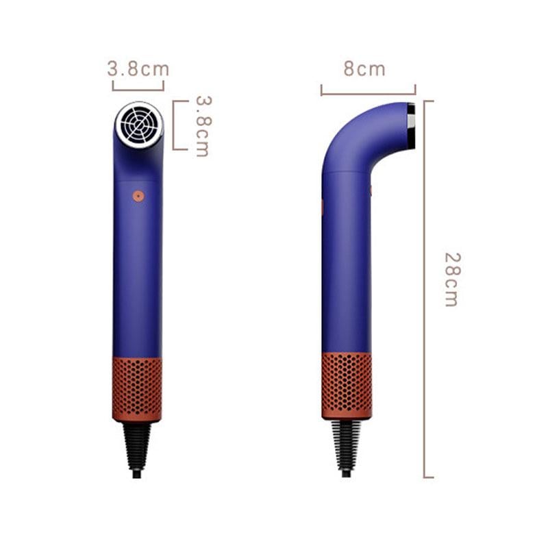 Фен-стайлер для волосся Supersonic HD18 R 1200 Вт з негативними іонами Фіолетовий (HD18RZ) - фото 6