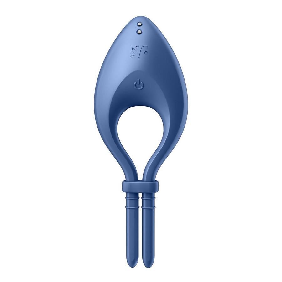 Эрекционное виброкольцо-лассо Satisfyer Bullseye Голубой (48535)
