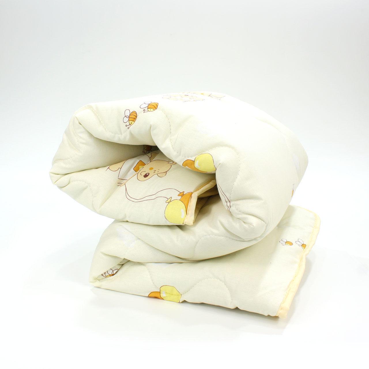 Одеяло с натуральным чехлом детская Бежевый (0108)