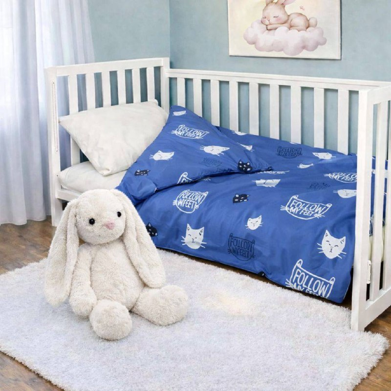 Пододеяльник из бязи Follow my feet детское 110х140 см (G-0603FMF/x110)