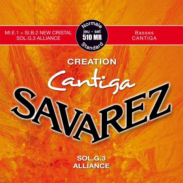 Струны для классической гитары Savarez Creation Cantiga 510MR Standart Tension (125297)