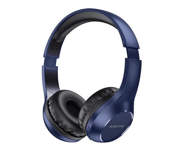 Навушники гарнітура Borofone BO12 Bluetooth Blue - фото 1