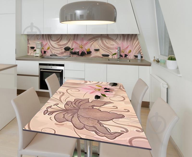 Наклейка 3Д виниловая на стол Zatarga «Восток - дело тонкое» 600х1200 мм (Z184968st) Наклейка 3Д виниловая на стол Zatarga «Восток - дело тонкое» 600х1200 мм (Z184968st)