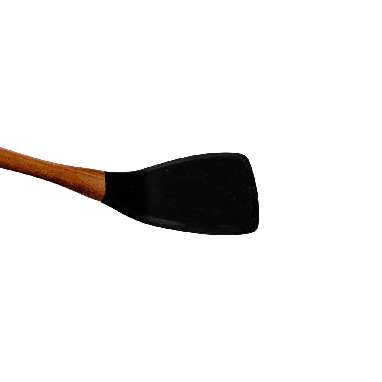 Лопатка силіконова кухонна для сковороди із силікону HP-8-56 33 см (A-034724) - фото 2 Лопатка силіконова кухонна для сковороди із силікону HP-8-56 33 см (A-034724) - фото 2