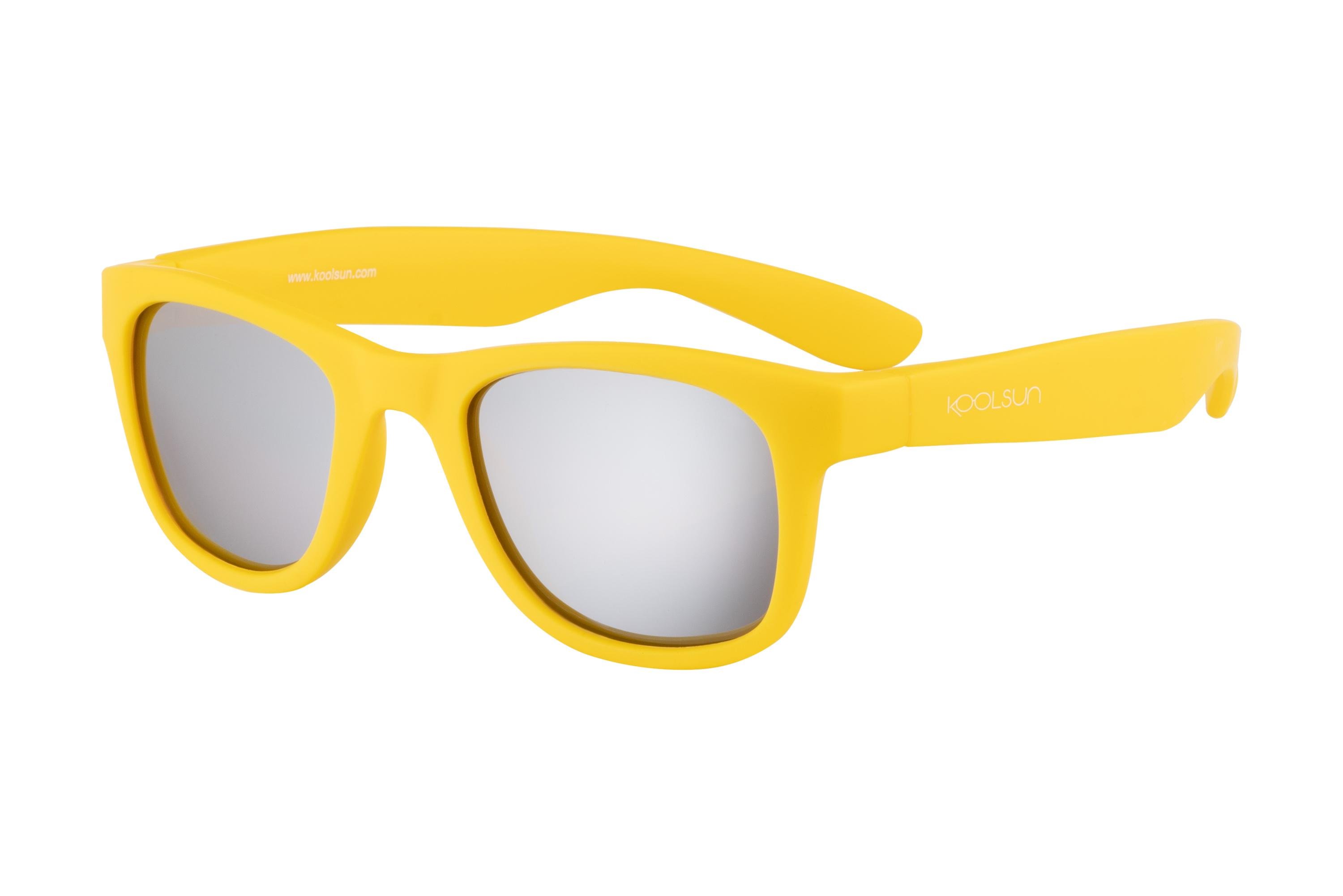 Солнцезащитные очки детские Koolsun Wave 1-5 лет Желтый (KS-WAGR001)