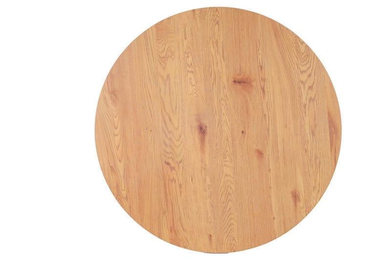 Обеденный стол Tetis 100 см Дуб/Черный (TETISDCFI100) - фото 7