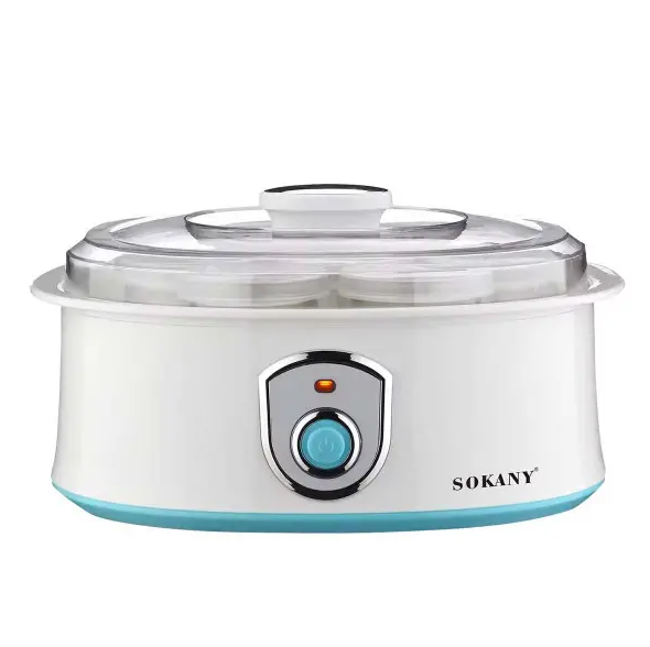 Йогуртниця Sokany SK-2304 20 Вт 1,2 л 7 баночок Білий (SK2304)