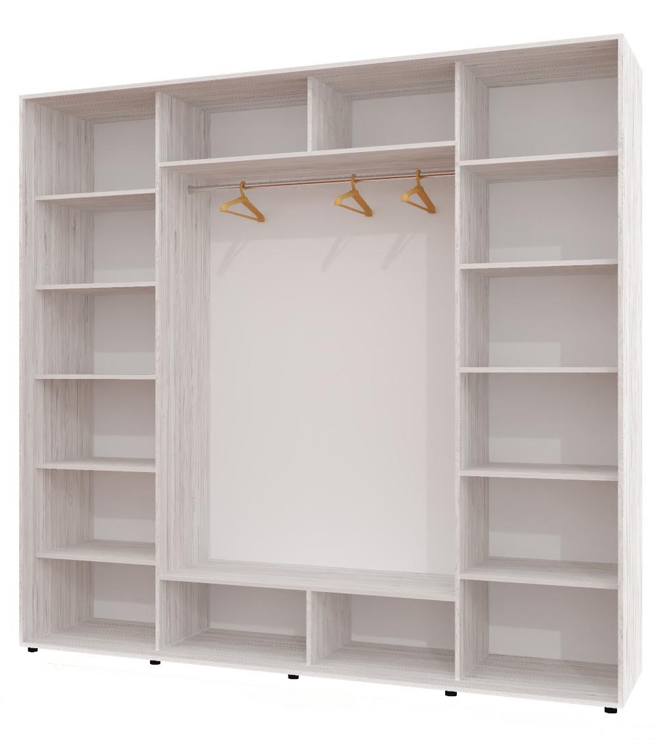 Корпус шкафа-купе Алекса ШК-05 250х60х240 см Аляска - фото 1