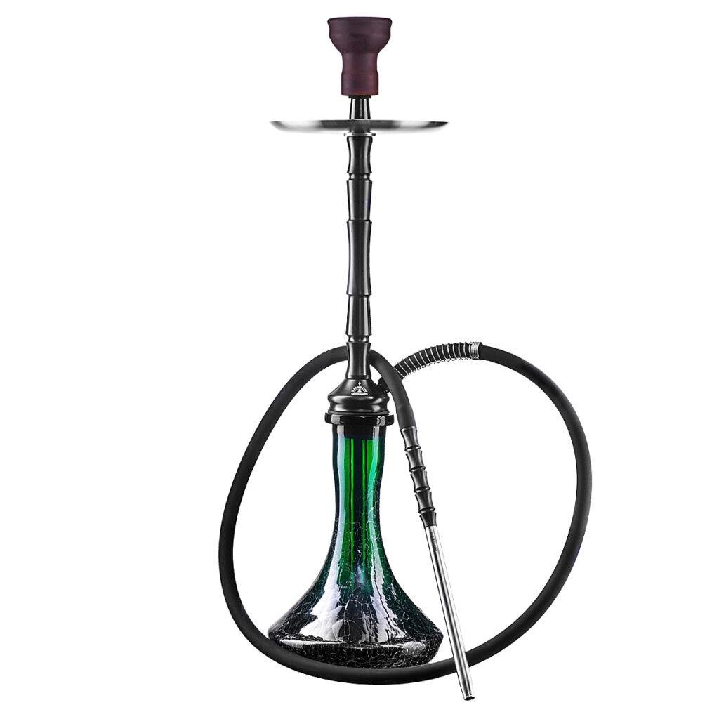 Кальян Rainbow Hookah 2.0 Black с колбой Crash Green (275-192-103) - фото 1