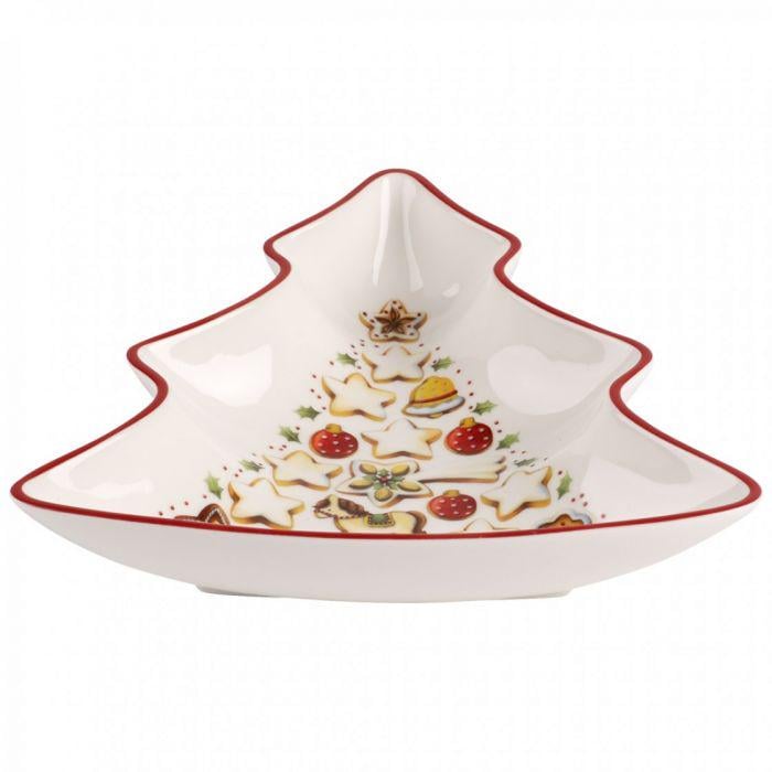 Блюдо маленьке Winter Bakery Delight Villeroy & Boch в формі ялинки 17 см (1486123870) - фото 1