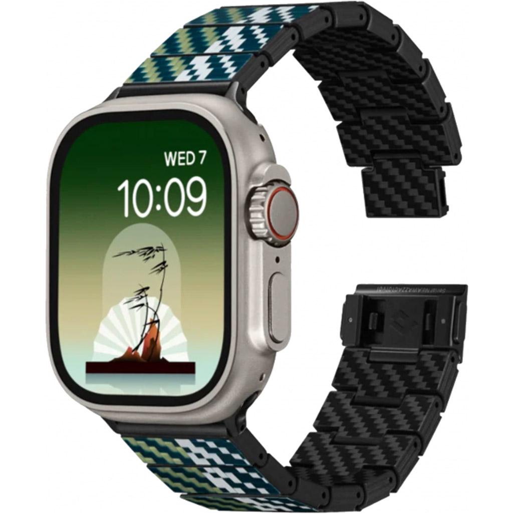 Ремінець Pitaka Chroma Carbon Band Poetry для Apple Watch 42/44/45/49 мм Things Wind (AWB2305) - фото 3 Ремінець Pitaka Chroma Carbon Band Poetry для Apple Watch 42/44/45/49 мм Things Wind (AWB2305) - фото 3