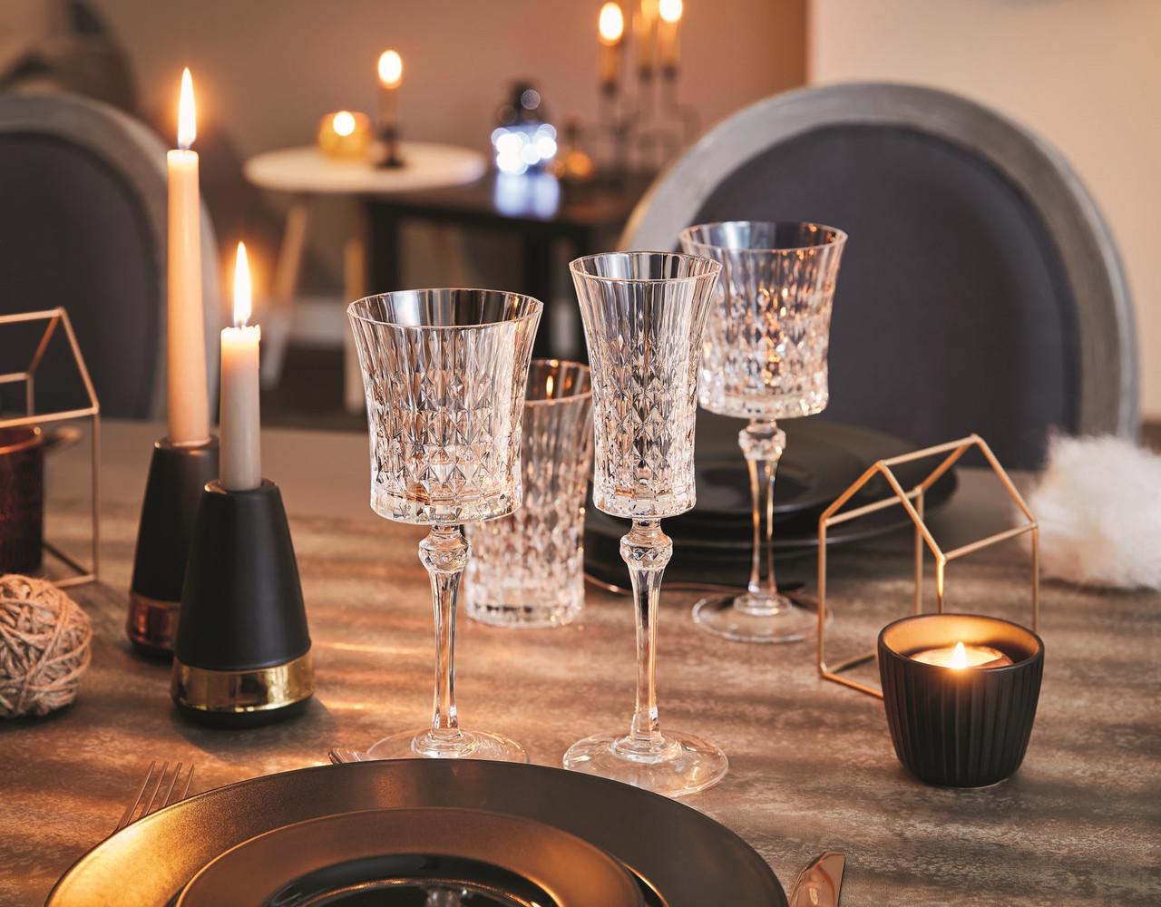 Набор бокалов для шампанского CD'A Lady Diamond 150 мл x 6 шт. (L9742) - фото 7